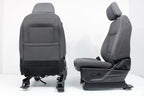 2021 - 2026 Ford F150 Super Duty Front Seats, XLT Gray Cloth 8-Way Power Driver
