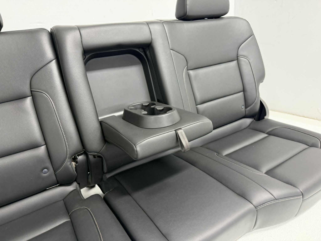 2014-2019 Sierra Silverado Crew Cab Rear Seats, LT LTZ Black Leather