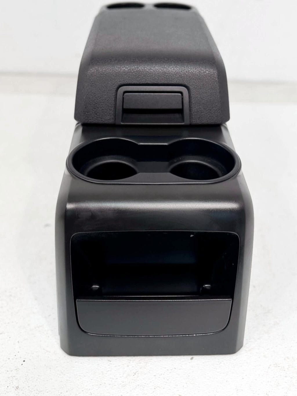 2009 - 2014 Ford F150 Center Console w/ Armrest Storage & Cupholders, Gray Black