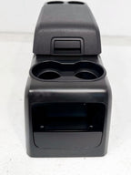2009 - 2014 Ford F150 Center Console w/ Armrest Storage & Cupholders, Gray Black