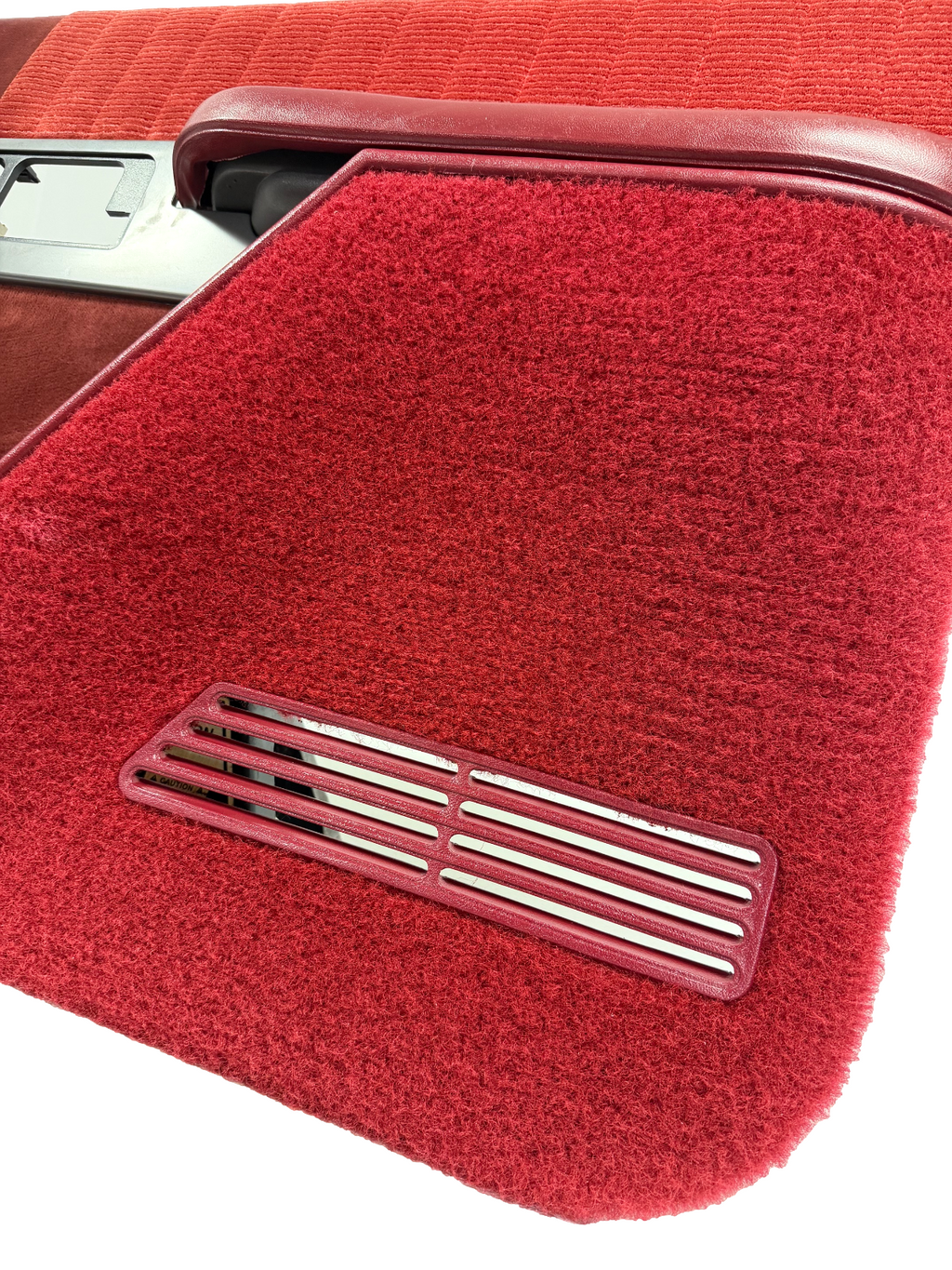 88-94 Chevy GMC Silverado Suburban C/K OBS Front Door Panels, Garnet Red MINT