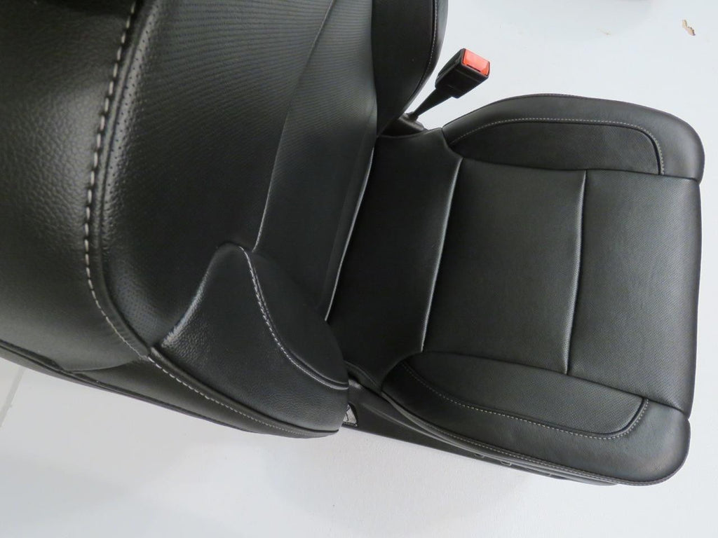 2014-2019 Sierra Chevy Silverado Front Seats, LTZ Black Leather, Heated Cooled