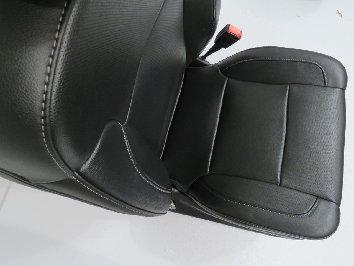 2014-2019 Sierra Chevy Silverado Front Seats, LTZ Black Leather, Heated Cooled