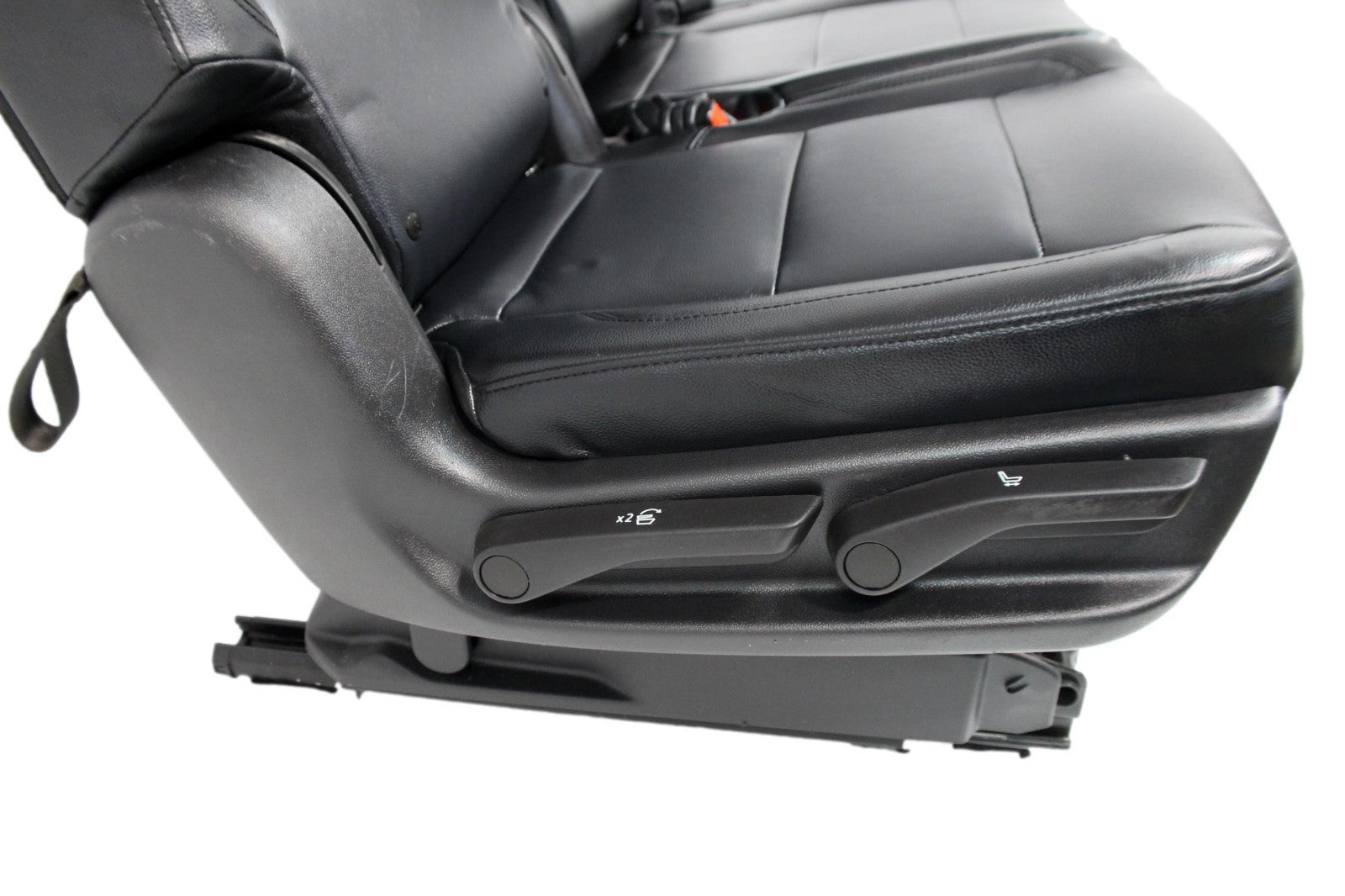 2021 – 2025 Chevy Suburban Tahoe 2nd Row Bench Seat, LT Black Leather w/ Armrest