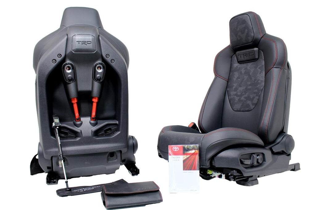 2024 - 2025 Toyota Tacoma TRD Pro IsoDynamic Performance Front Seats Black