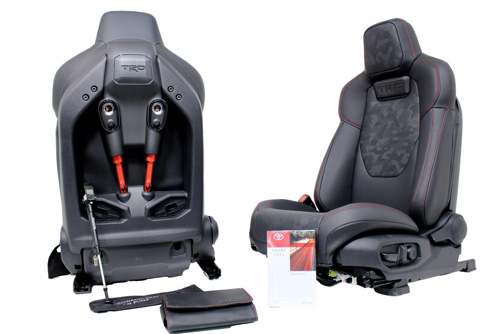 2024 - 2025 Toyota Tacoma TRD Pro IsoDynamic Performance Front Seats Black