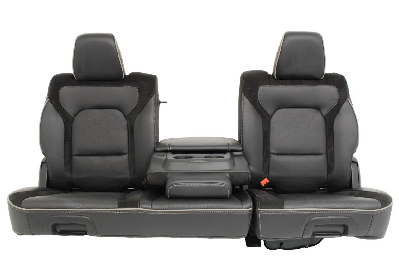 19-24 Dodge Ram 1500 Laramie Heated Cooled Leather Seats Front & Rear Crew Cab