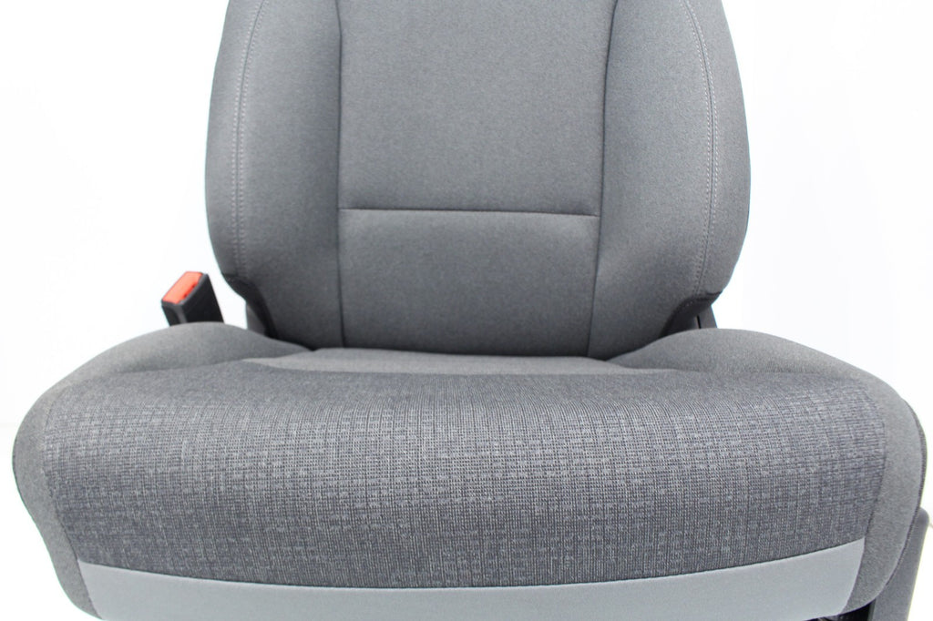 2021 - 2026 Ford F150 Super Duty Front Seats, XLT Gray Cloth 8-Way Power Driver