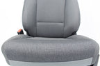 2021 - 2026 Ford F150 Super Duty Front Seats, XLT Gray Cloth 8-Way Power Driver