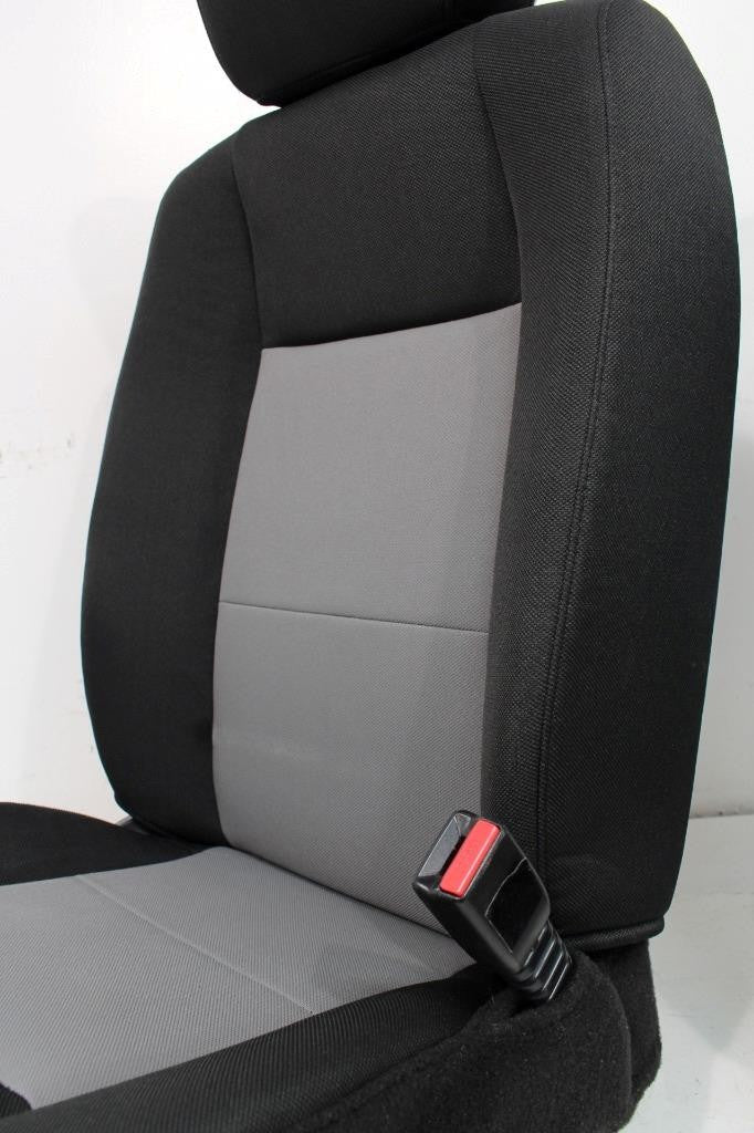 Ford Ranger Extended Cab Front BUCKET Black Grey Cloth Seats 1998 - 2011