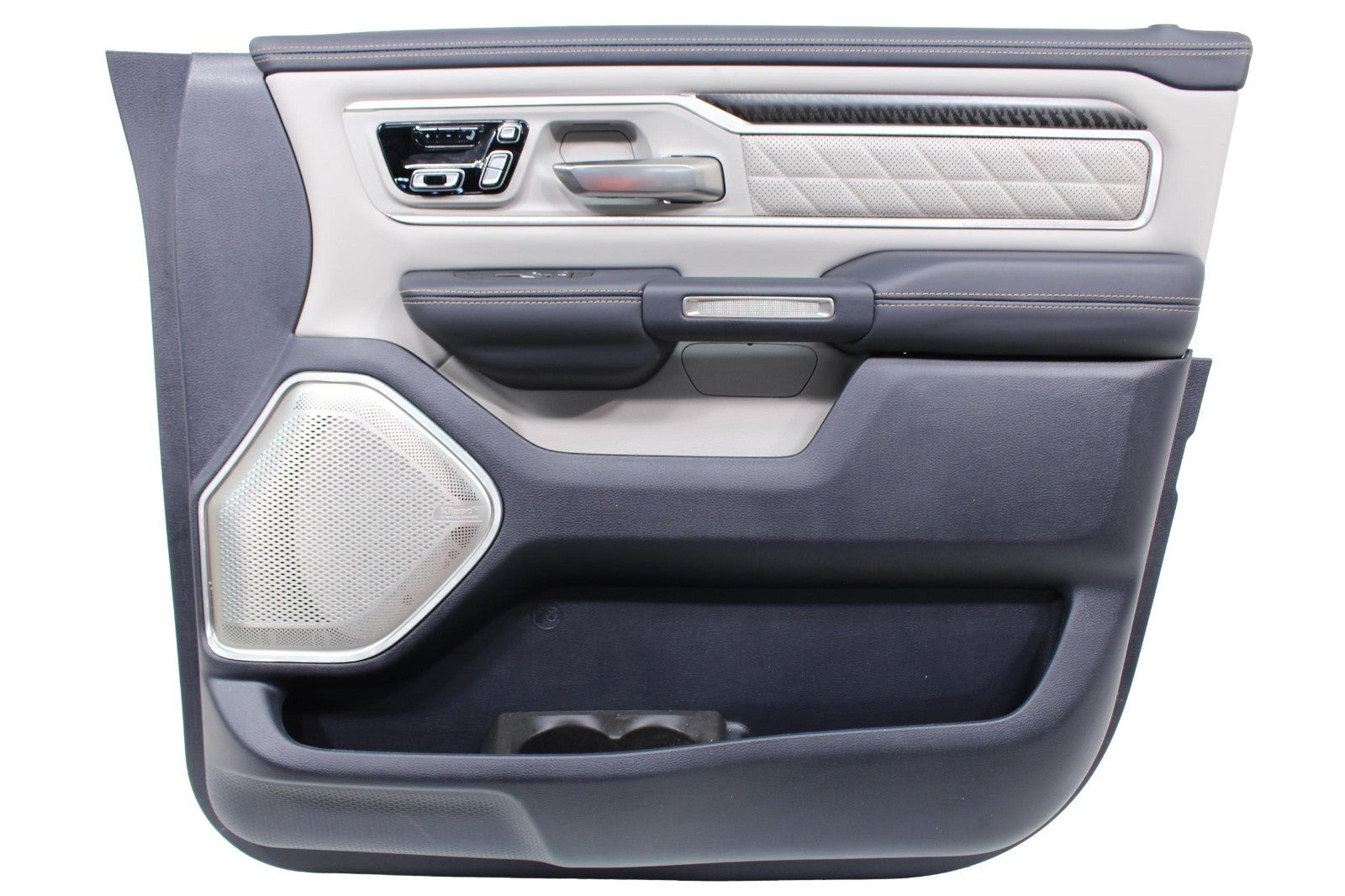 2019 - 2026 Ram 1500 Tungsten Interior, Sea Salt Indigo, Seats Console Door Trim