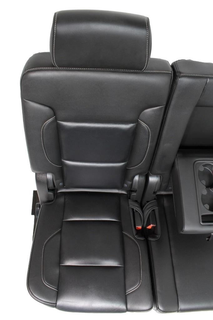 2015 - 2020 Yukon XL Suburban 2nd Row Bench Seat, LTZ Leather OEM Powered Heated