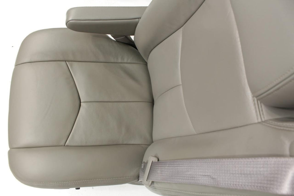 99 - 06 Silverado Sierra Tahoe Yukon Heated Power Leather Seats Pewter Gray OEM