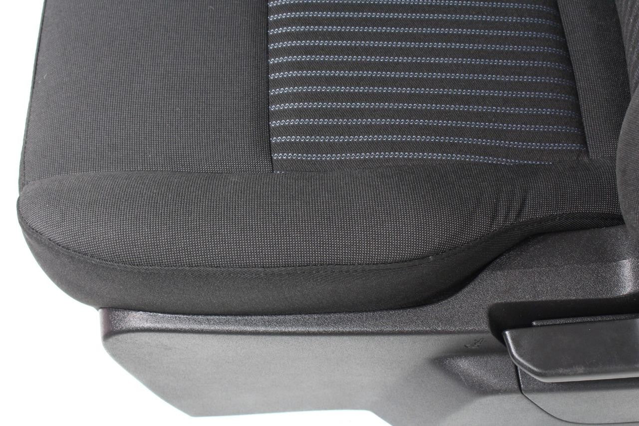 2015 - 2023 Ford Transit Black Cloth Front Bucket Seats with Armrests