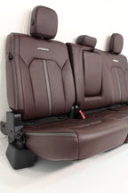 2015 - 2022 Ford F150 Super Duty Platinum Seats Set, Brunello Leather Heat Cool