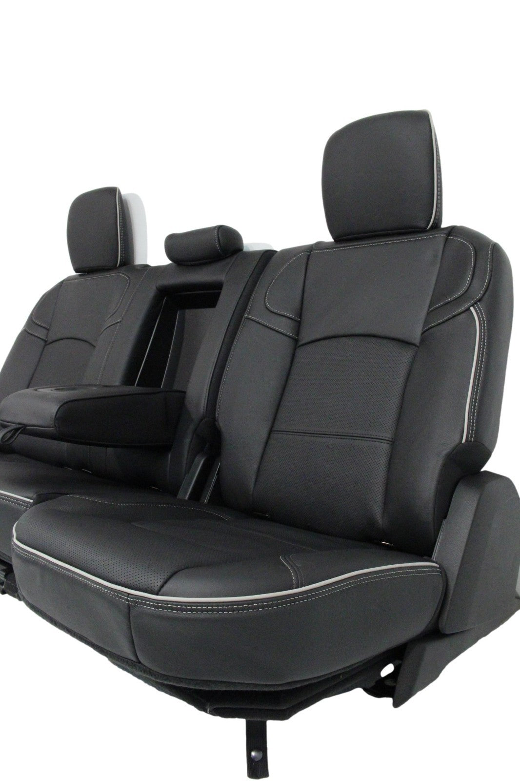 2019 - 2026 Ram 2500 3500 HD Seats Set, Rebel Black Leather Crew Cab Heat Cool