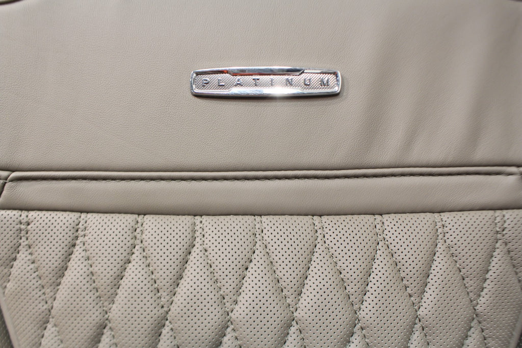 2021 - 2026 F150 & Super Duty Platinum Plus Rear Seat, Smoked Truffle Leather