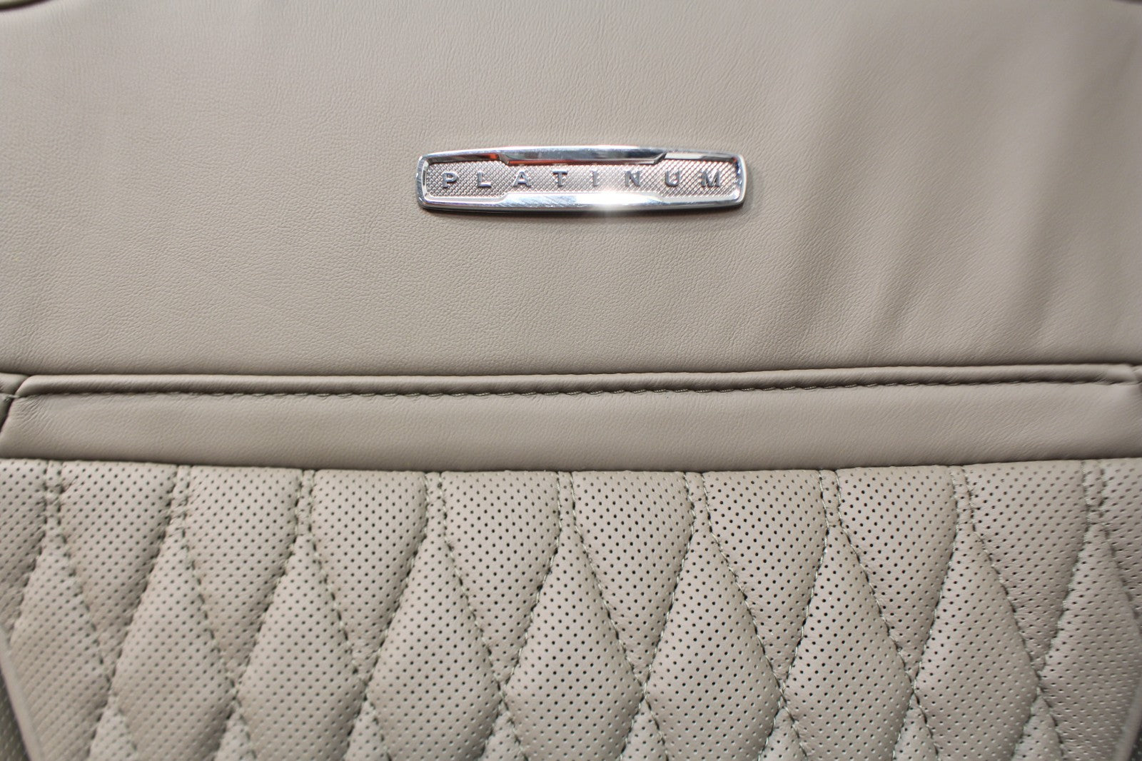 2021 - 2026 F150 & Super Duty Platinum Plus Rear Seat, Smoked Truffle Leather