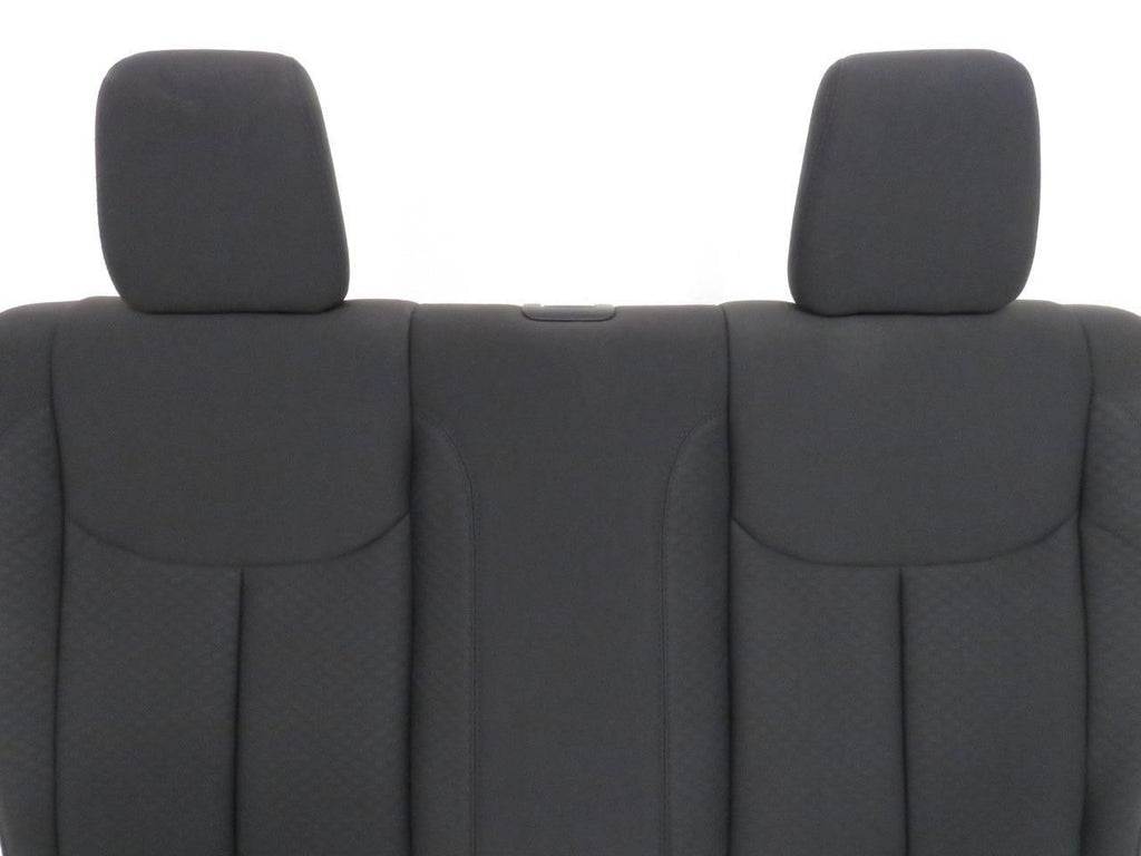 2007 - 2018 Jeep JK Wrangler 2-Door Rear Seat, OEM Black Cloth Folding Bench