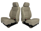 2015 - 2016 GMC Yukon Denali Front Seats, Shale Leather Heated Cooled, Fits OBS