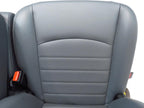 2009-2018 Dodge Ram Front Seats Set, Work Grade Gray Vinyl Split Bench Manual