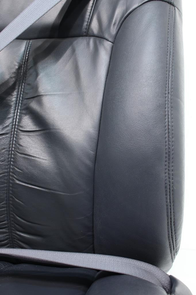 1999 - 2002 GMC Sierra Chevy Silverado Seats, Graphite Off-Black Leather, Power