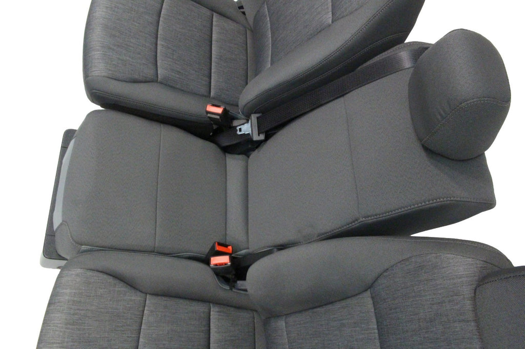 2021 - 2026 Ford F150 Front Seats, XL Slate Gray Cloth Manual Gray w/ Jumpseat