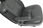 99-07 Sierra Silverado Front Seats, Dark Pewter Leather, Power 2-Way Lumbar