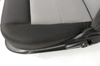 1998 - 2009 Ford Ranger Seats, 60-40 Split Bench, Black Gray Cloth, Extended Cab