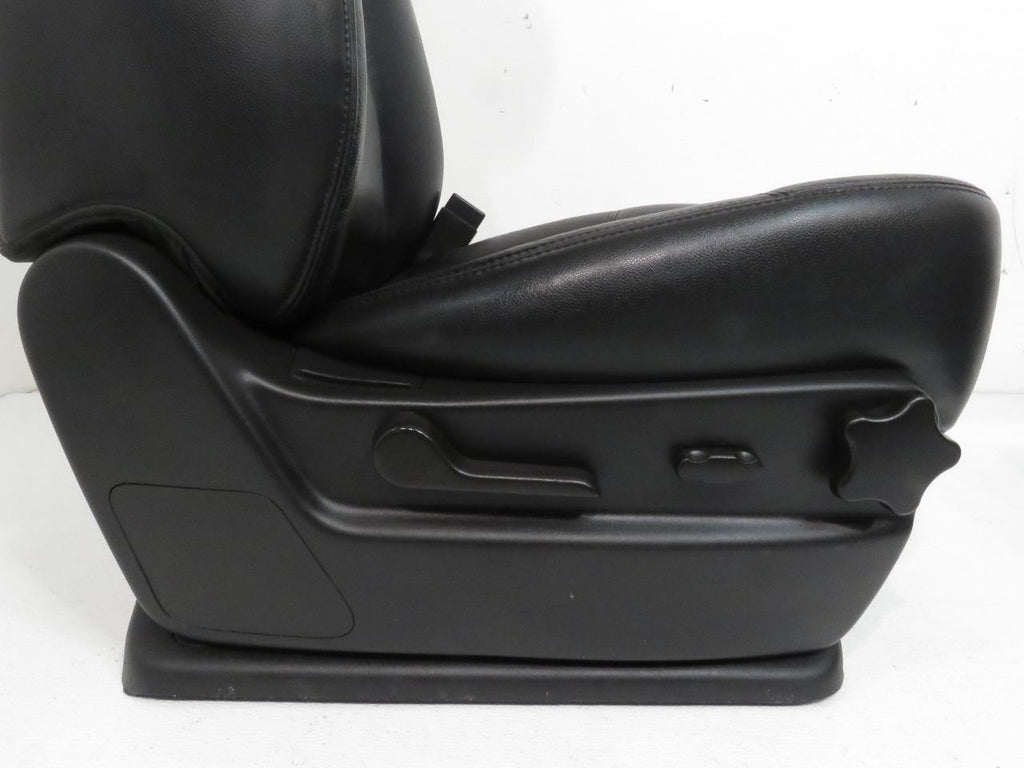 2007 - 2014 GM Silverado Tahoe Front Seats, LT Black Leather Lumbar Power Heated