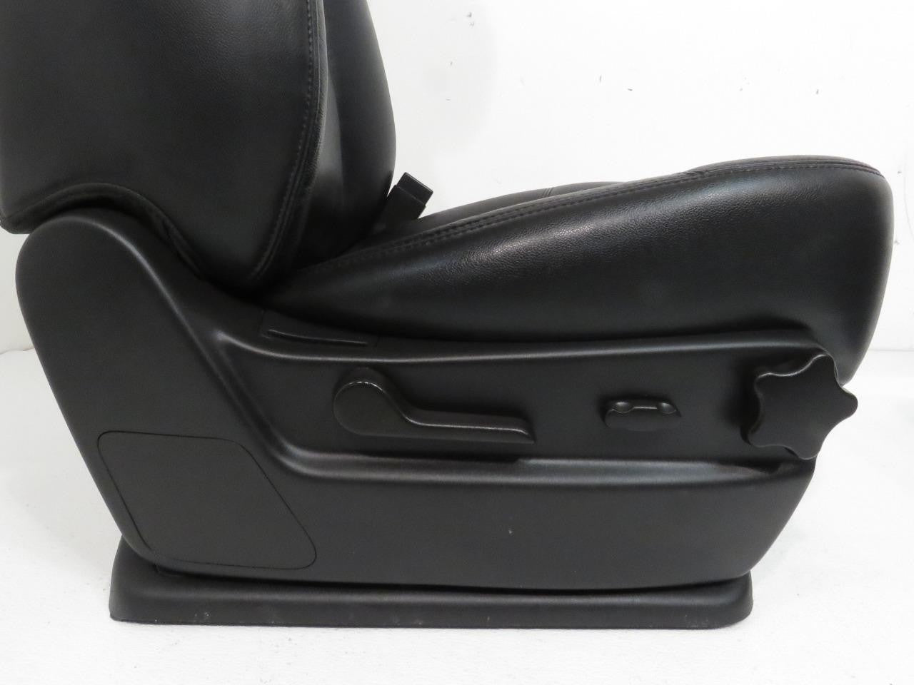 2007 - 2014 GM Silverado Tahoe Front Seats, LT Black Leather Lumbar Power Heated