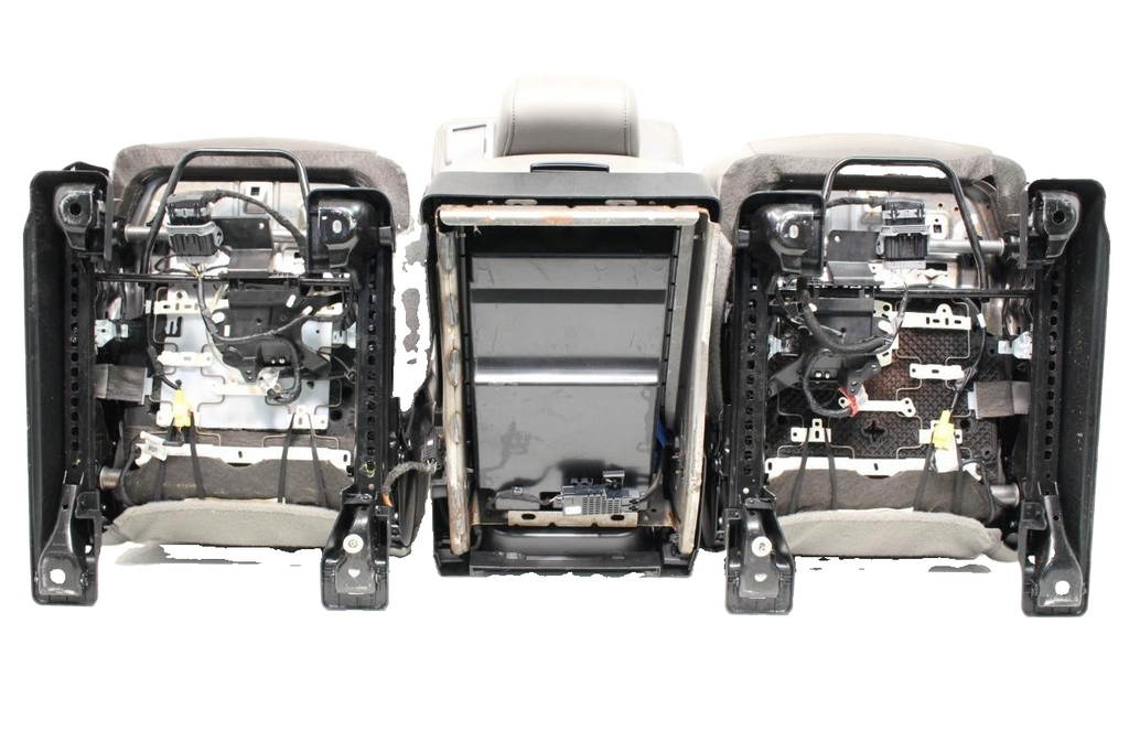 2015 - 2022 Ford F150 & Super Duty Front Seats, 4-Door XL Earth Gray Vinyl Bench