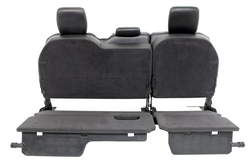 09-18 Dodge Ram 1500 2500 Quad Cab Seats Heated Ventilated Leather Set Black