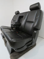 2007-2014 Suburban XL ESV 2nd Row Bench Seat, LTZ Black Leather Powered Heated