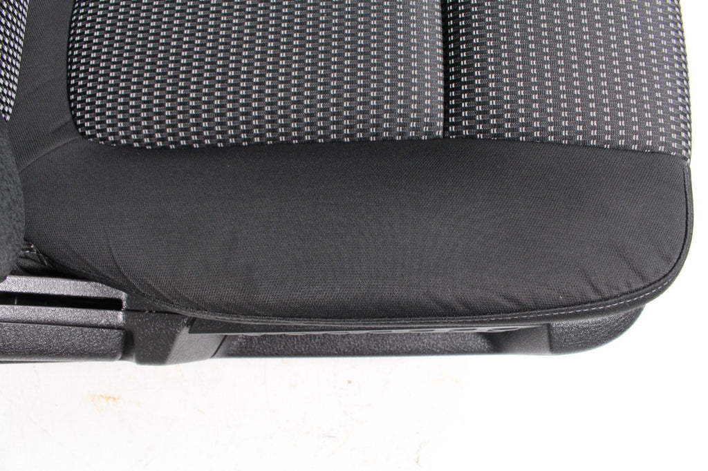 2009 - 2014 Ford F150 Front Seats, XL Black Gray Two-Tone Cloth, w/ Lumbar