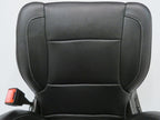 2014-2019 Sierra Chevy Silverado Front Seats, LTZ Black Leather, Heated Cooled