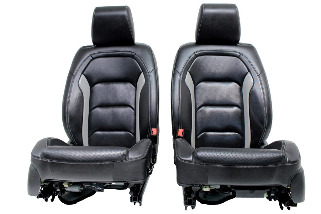 2016 - 2024 Camaro Front Seats, 2LT Black Leather Heated Ventilated Powered