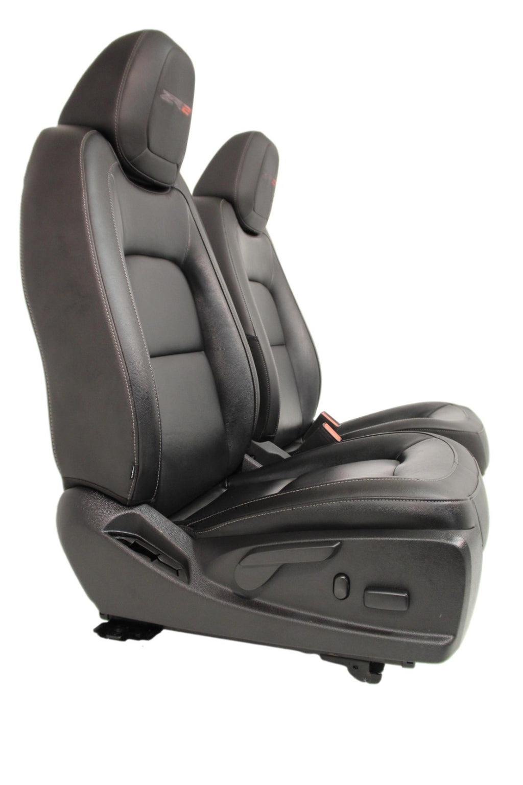 2015 - 2022 Chevy Colorado Seats Set – ZR2 Crew Cab Black Leather Power Heat