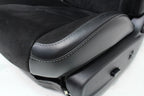 2008 - 2023 Dodge Challenger Seats, Black Leather w/ Alcantara Suede, Scat Pack