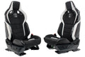 2015 - 2025 Mustang Shelby GT500 Recaro Front Seats Suede Power Tracks S550 S650