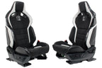 2015 - 2025 Mustang Shelby GT500 Recaro Front Seats Suede Power Tracks S550 S650