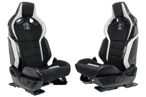 2015 - 2025 Mustang Shelby GT500 Recaro Front Seats Suede Power Tracks S550 S650