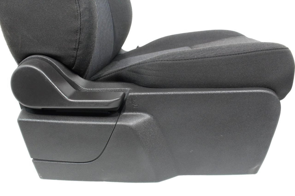 2015 - 2026 Ford Transit Front Seats, Charcoal Cloth w/ Heated Power Driver Seat