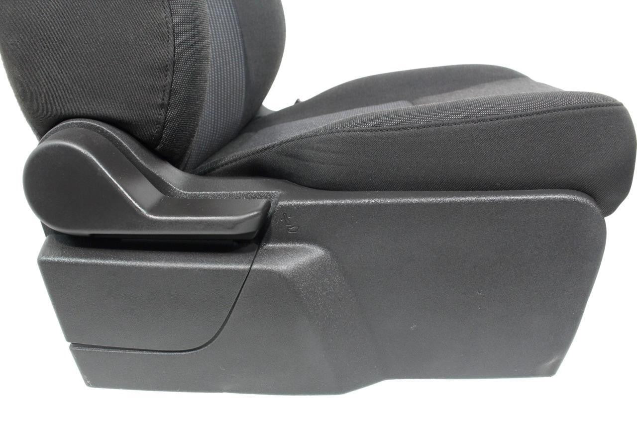 2015 - 2026 Ford Transit Front Seats, Charcoal Cloth w/ Heated Power Driver Seat
