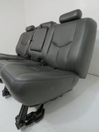2003 - 2007 Sierra Silverado HD Seats, Dark Pewter Leather, Full Set Crew Cab
