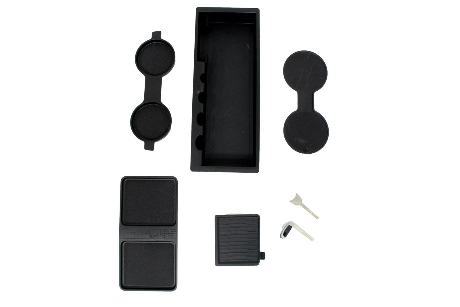 NEW 23-25 Ford F250 F350 Super Duty Complete Center Console Kit w/ HVAC Black OE