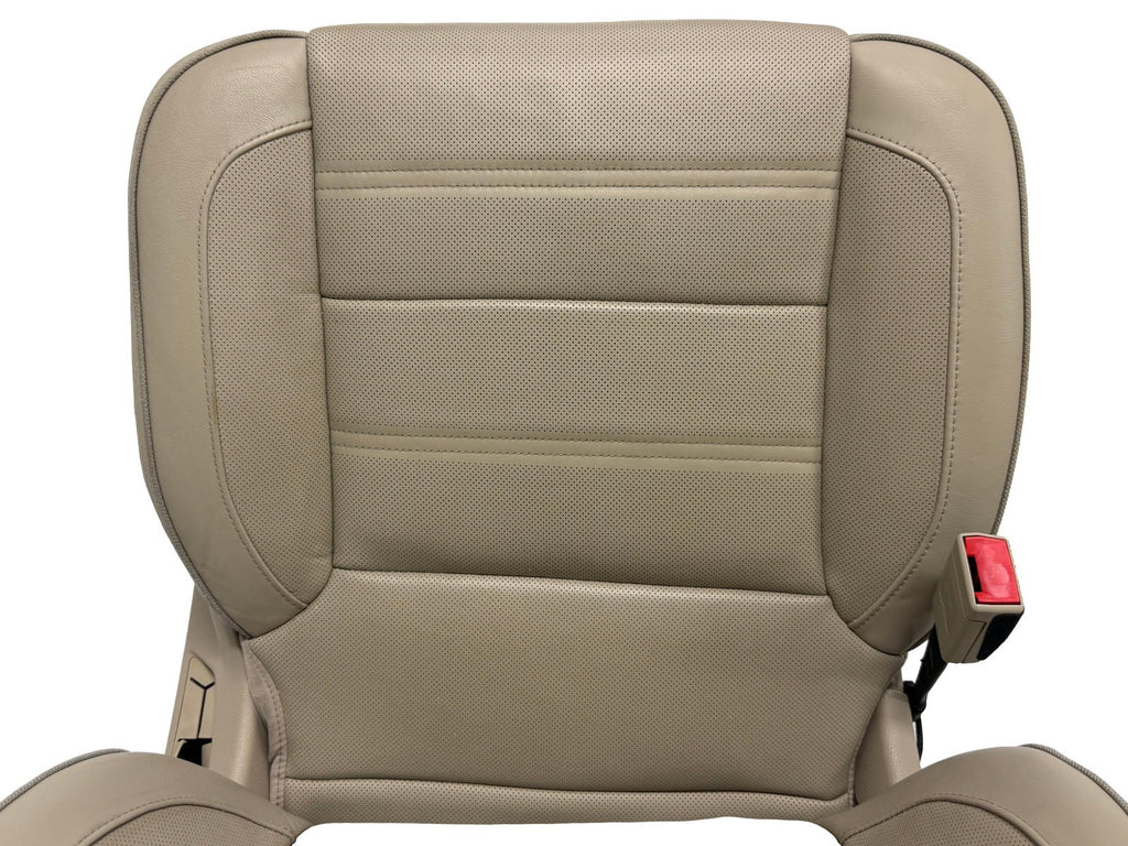 2015 - 2016 GMC Yukon Denali Front Seats, Shale Leather Heated Cooled, Fits OBS