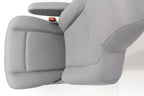 Ford Econoline Front Bucket Seats, Gray Cloth w/ Folding Armrests, Fits 1997+