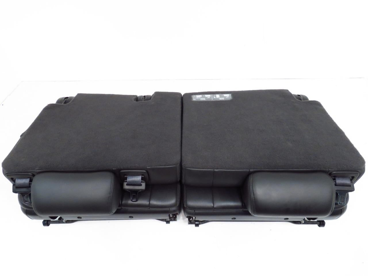 2007 - 2014 Escalade Chevy Suburban Tahoe Third Row Seat LTZ Black Leather Pair