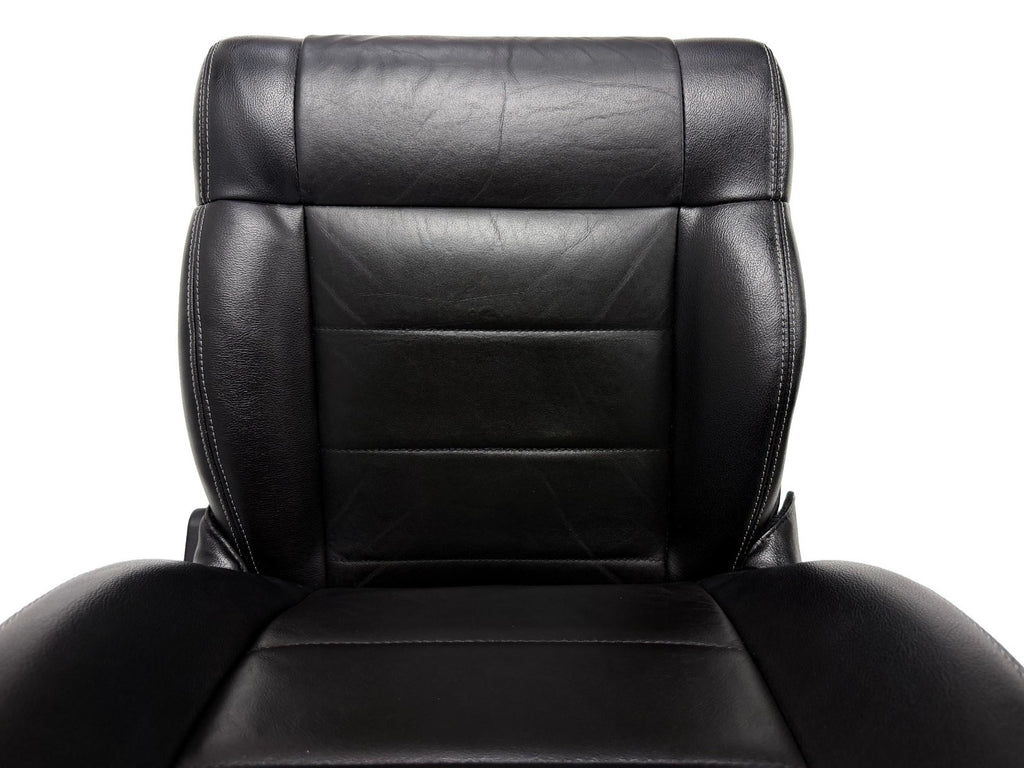 2007-2018 Jeep JK JKU 4-Door Wrangler Unlimited Front Seats, Black Leather Heat